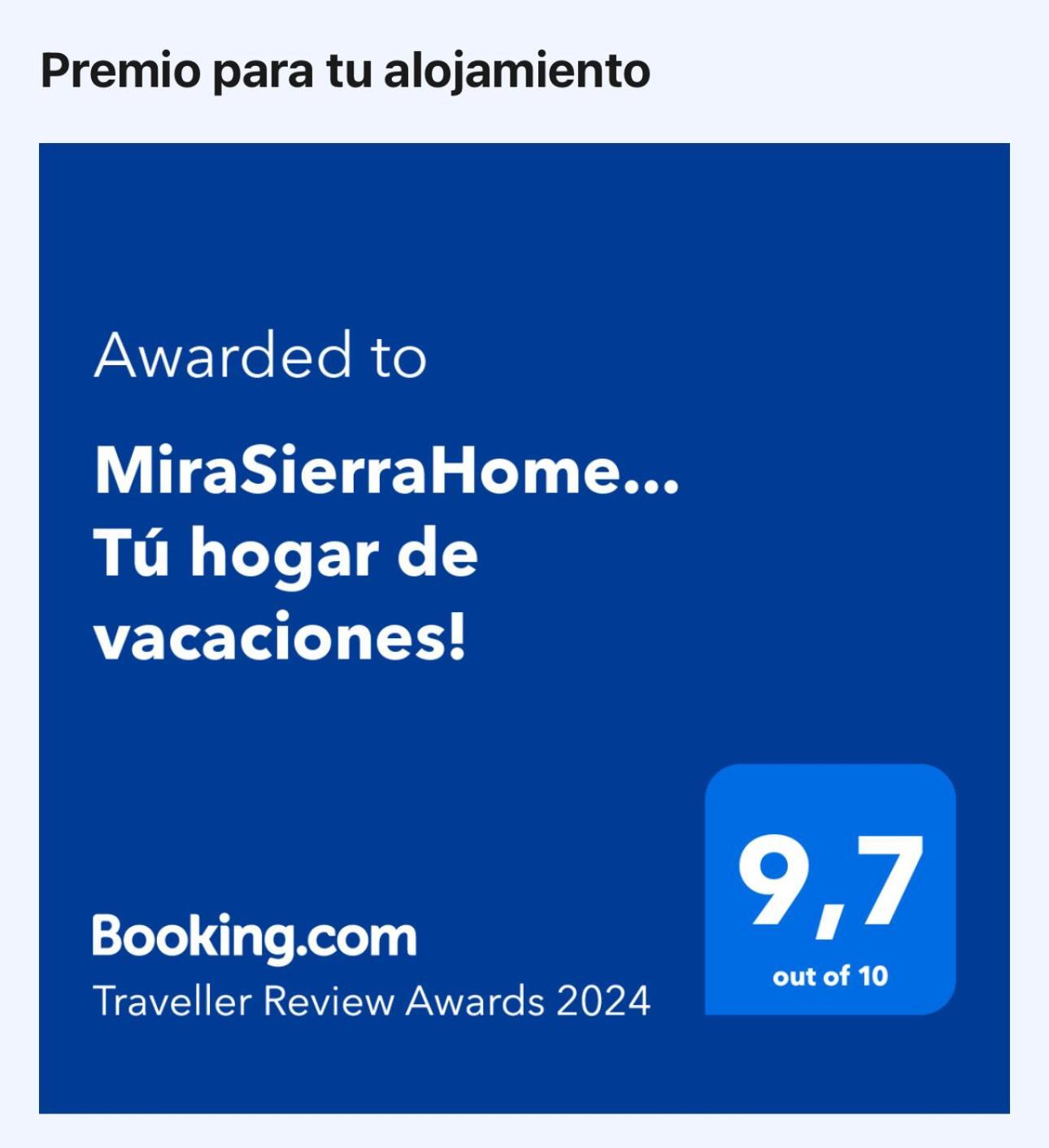 אלורה Mirasierrahome... Tu Hogar De Vacaciones! מראה חיצוני תמונה